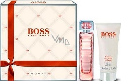 suffix Natura verden Hugo Boss Orange Woman eau de toilette 30 ml + body lotion 100 ml, gift set  - VMD parfumerie - drogerie