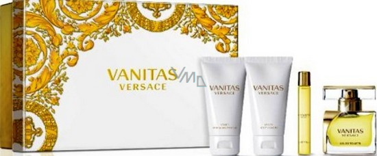 Versace Vanitas de toilette 50 ml + body lotion 50 ml + shower gel 50 ml + ball 10 ml, gift - VMD parfumerie - drogerie