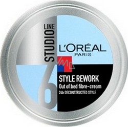 Loreal Paris Studio Line Style Rework fibrous modeling hair cream 150 ml -  VMD parfumerie - drogerie