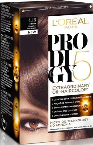 Loreal Paris Prodigy 5 Hair Color  Iced Chocolate - VMD parfumerie -  drogerie