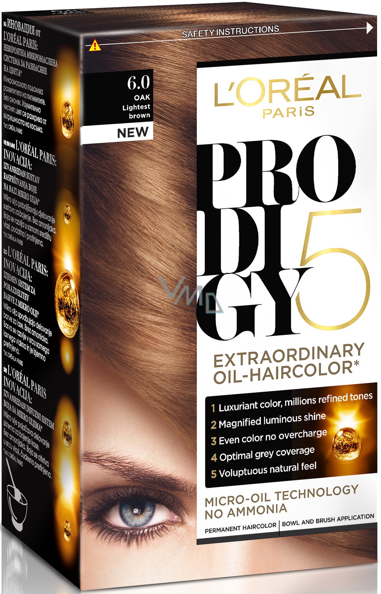 Loreal Paris Prodigy 5 Hair Color  Dark Blonde - VMD parfumerie -  drogerie
