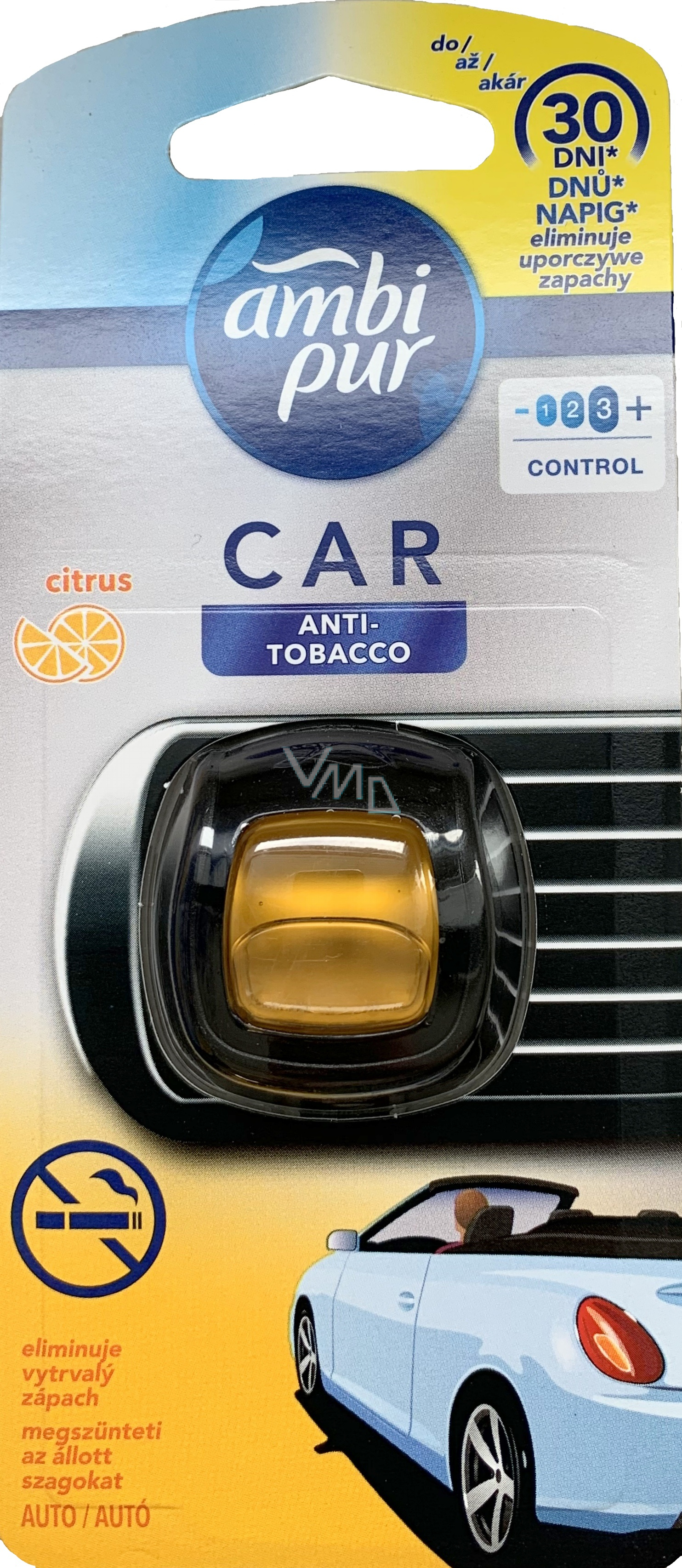 Ambi Pur Car Citrus Anti-Tobacco car air freshener 2 ml - VMD