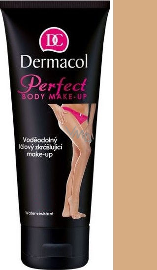 ماالخطب جماعي ختم  Dermacol Perfect waterproof beautifying body make-up shade Caramel 100 ml -  VMD parfumerie - drogerie