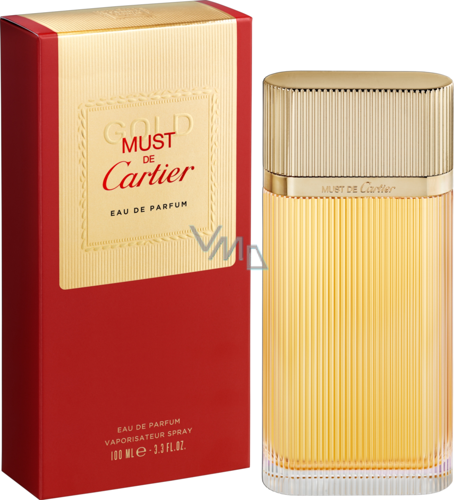 Lår smøre Forbløffe Cartier Must De Cartier Gold perfumed water for women 100 ml - VMD  parfumerie - drogerie