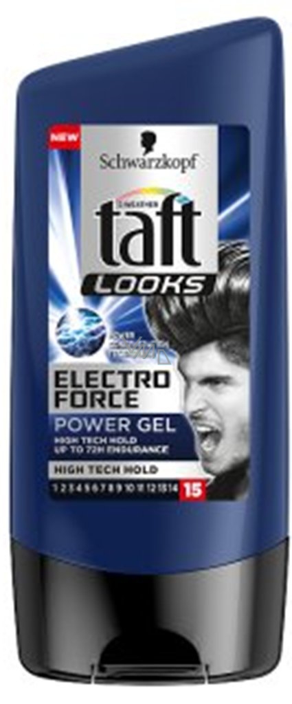 Taft Looks Electro Force Power Gel styling gel for the strongest fixation  150 ml - VMD parfumerie - drogerie
