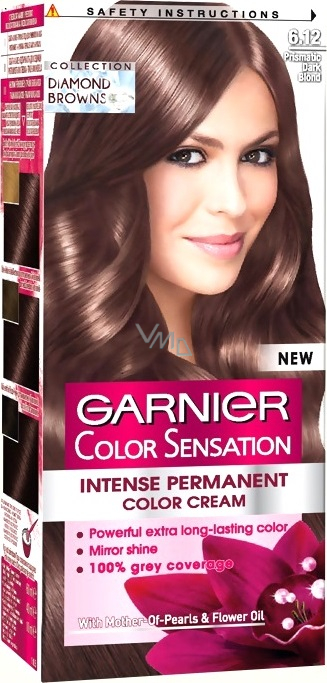 Garnier Color Sensation hair color  Diamond light brown - VMD  parfumerie - drogerie