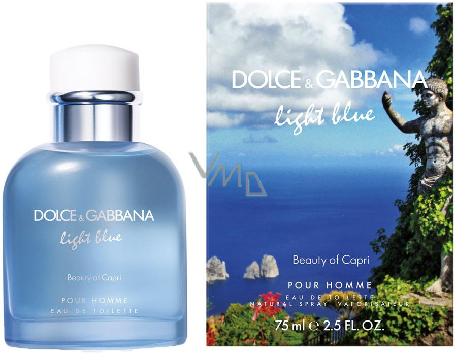 Dolce Gabbana Light Blue Beauty of Capri Eau de Toilette for Men