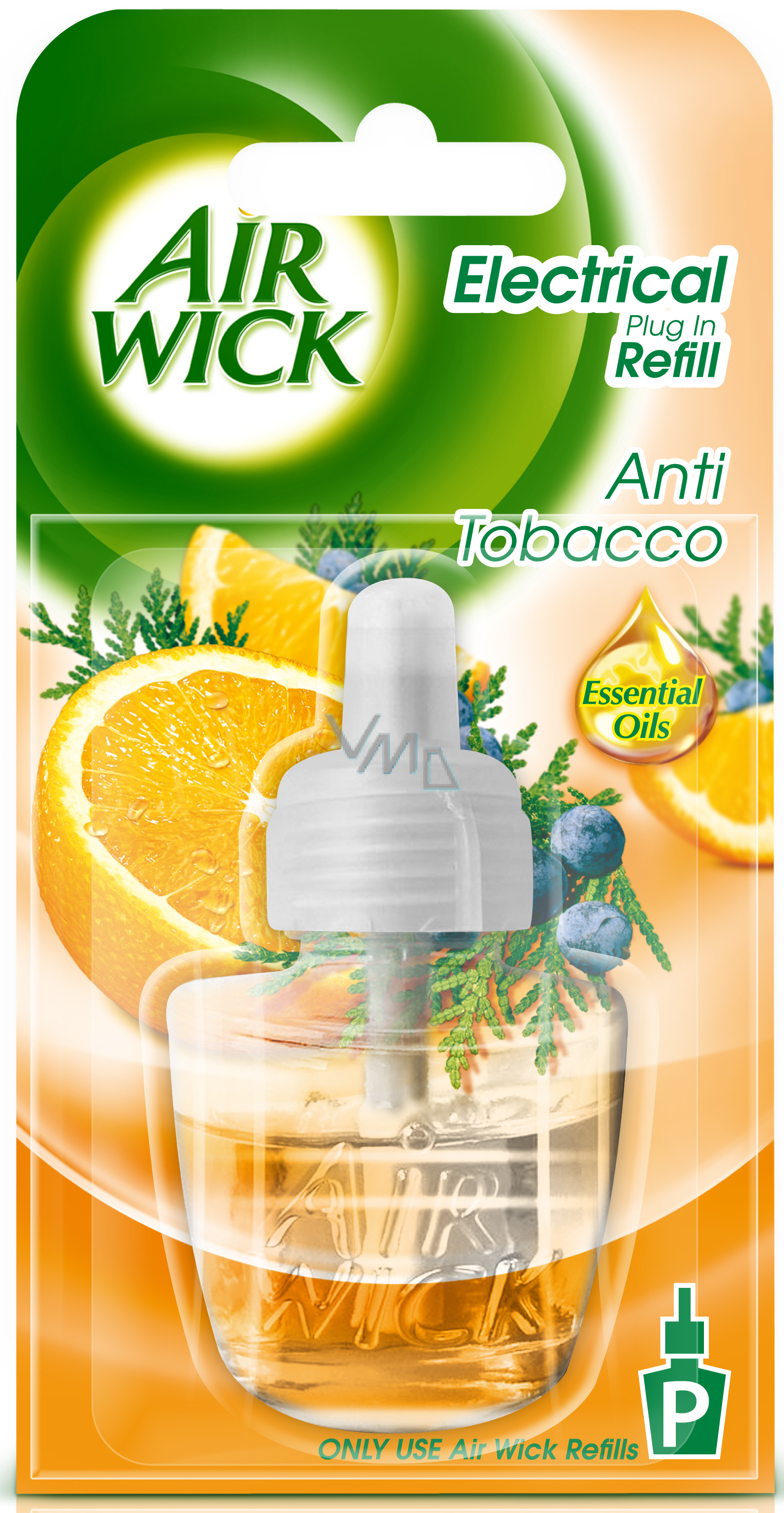 Air Wick Anti Tabac electric air freshener refill 19 ml