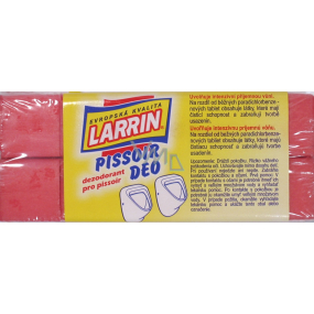 Larrin Pissoir Strawberry Deo solid roller for urinals 10 pieces 250 g