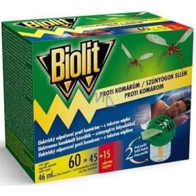 Biolit Anti-mosquito electric mosquito vaporizer with liquid filling 60 nights 46 ml