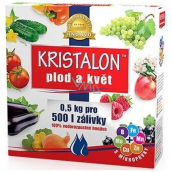 Agro Kristalon Fruit and Flower water-soluble universal fertilizer 0.5 kg for 500 l of watering