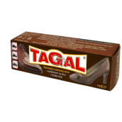 Tagal Brown self-polishing protective cream with applicator for leather shoes 50 g
