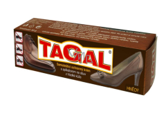Tagal Brown self-polishing protective cream with applicator for leather shoes 50 g