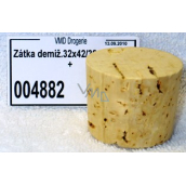 Cork stopper for demijohn 32 x 42 x 38 mm, 10 l