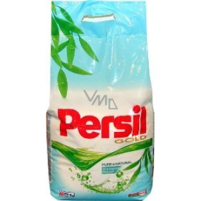 Persil Gold Pure & Natural washing powder with bleaching ingredients 6 kg