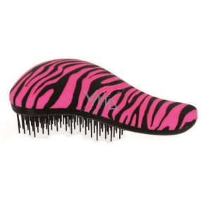 Dtangler Detangling Brush Brush for easy combing of hair 18.5 pink-black