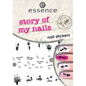 Essence Story Of My Nails nail stickers 06 1 sheet