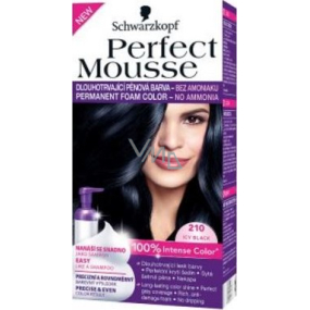 Perfect Mousse Permanent Color hair color 210 Ice black