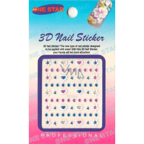 Nail Stickers 3D nail stickers 1 sheet 10100 SW-H16