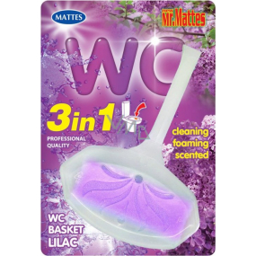Mr. Mattes 3in1 Lilac Toilet curtain 40 g