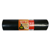 Alufix Garbage bags solid black, 45 µ, 120 liters, 70 x 100 cm, 10 pieces