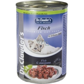 Dr. Clauders Fish complete cat food 415 g