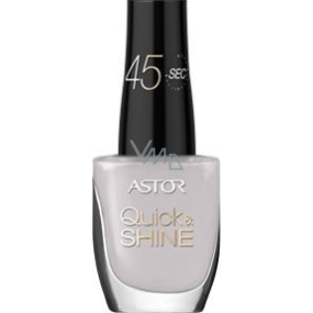 Astor Quick & Shine Nail Polish nail polish 610 Mist On My Face 8 ml