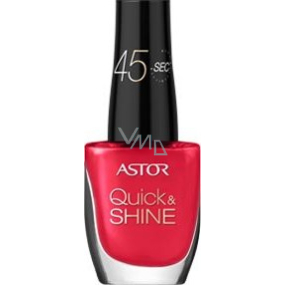 Astor Quick & Shine Nail Polish nail polish 611 Raise A Glass 8 ml