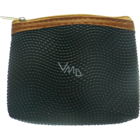 Case with brown zipper of different colors 11 x 9 x 2 cm 70150