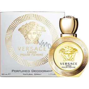 Versace Eros pour Femme perfumed deodorant glass 50 ml