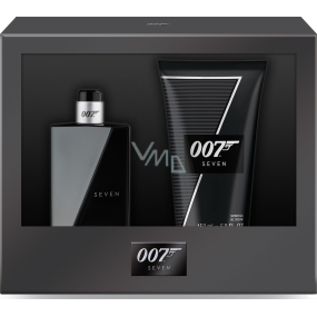 James Bond 007 Seven eau de toilette for men 50 ml + shower gel 150 ml, gift set