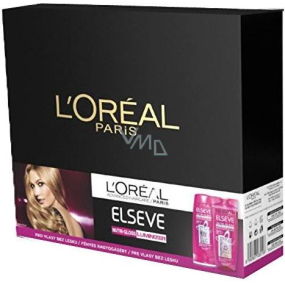 Loreal Paris Elseve Nutri Gloss Luminizer shampoo for dazzling shine 250 ml + balm for dazzling shine 200 ml, cosmetic set for women