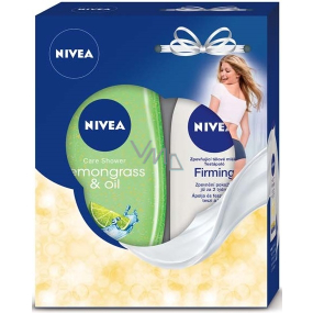 Nivea Q10 Firming Body Lotion 250 ml + Lemongrass & Oil 250 ml shower gel