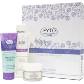 Fyto Visage Anti-wrinkle cream coenzyme Q10 50 g + peeling cream 100 g + micellar lotion 200 ml, cosmetic set