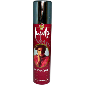 Impulse La Pantera perfumed deodorant spray for women 100 ml