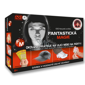 EP Line Fantastic Magic magic set with instructional CD, recommended age 8+