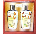 Bohemia Gifts Honey and Goat Milk shower gel 250 ml + hair shampoo 250 ml, cosmetic set
