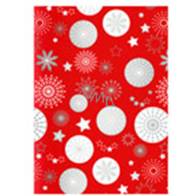 Ditipo Gift wrapping paper 70 x 200 cm Christmas red type 7