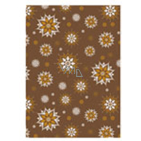 Ditipo Gift wrapping paper 70 x 200 cm Christmas Brown type 2