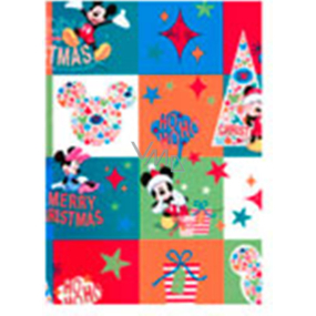 Ditipo Gift wrapping paper 70 x 200 cm Christmas Disney Mickey Mouse colored