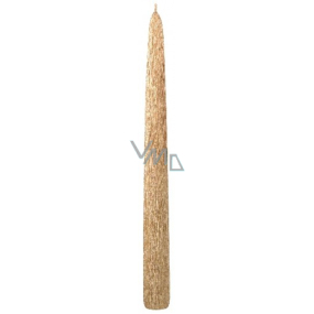 Pearl clasped candle gold conical 22 x 290 mm