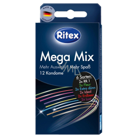 Ritex Mega Mix condom 12 pieces