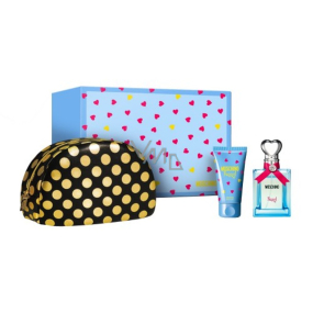 Moschino Funny! eau de toilette for women 50 ml + body lotion 50 ml + cosmetic bag, gift set