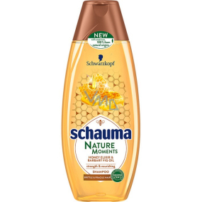 Schauma Nature Moments Honey elixir and prickly pear oil for regeneration and strength hair shampoo 400 ml