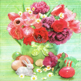 Ditipo Paper napkins 3 ply 33 x 33 cm 20 pieces Easter Flowers