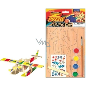 Puzzle means of transport Plane 20 x 15 cm