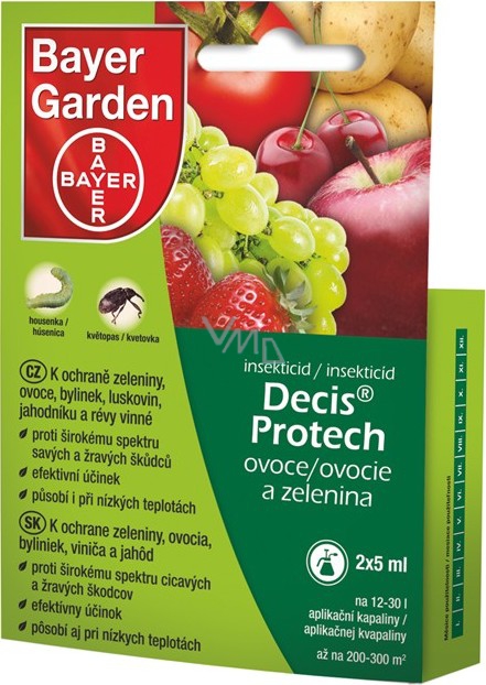 7 packs x 1 gr Decis Pro Remedy for garden pests 