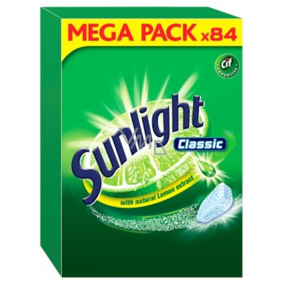 Sunlight Classic dishwasher tablets 84 pieces