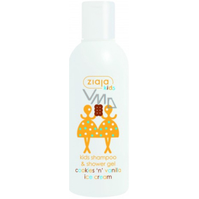 Ziaja Kids 2in1 Biscuit vanilla ice cream shampoo and shower gel 200 ml