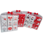 Nekupto Chocolate puzzle For you, I love you, hearts 9 x 5 g